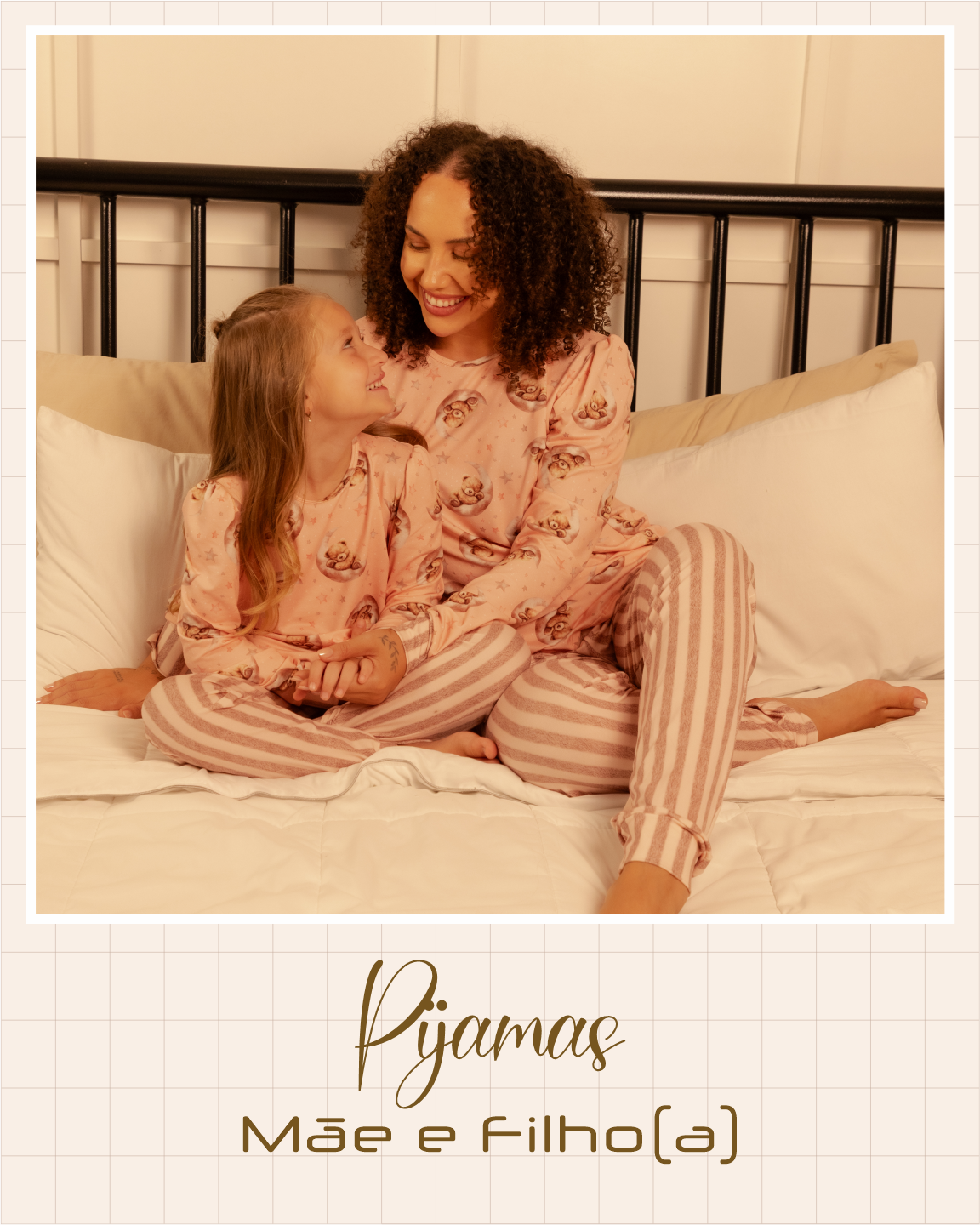 Pijamas mãe e filha