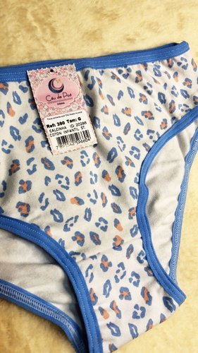 Calcinha Coton Infantil