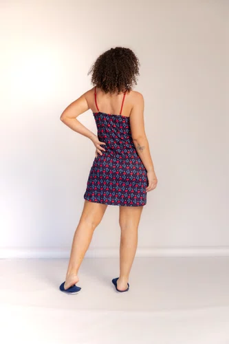 Camisola Alça com Regulagem Suede