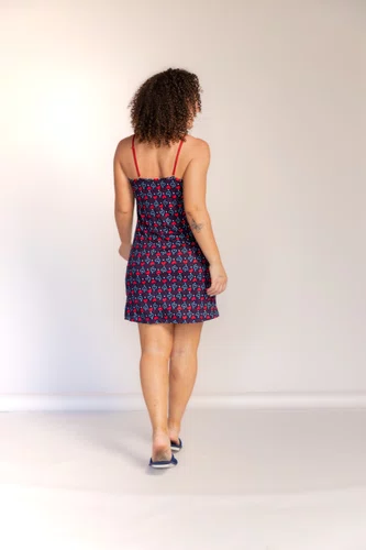 Camisola Alça com Regulagem Suede