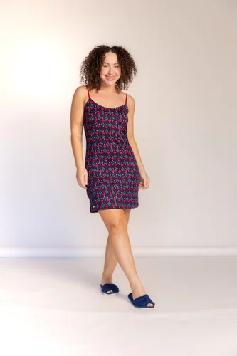 Camisola Alça com Regulagem Suede