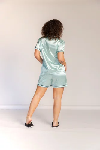 Pijama Americano Cetim Feminino Tamanho do P ao GG