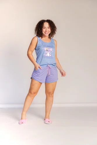 Pijama Regata Feminino estampado Pv