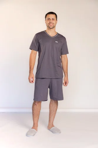Pijama Masculino Manga curta 100% algodão