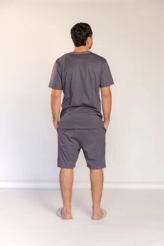 Pijama Masculino Manga curta 100% algodão