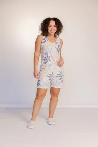 Pijama Regata em malha Dreams