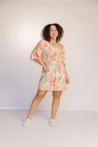 Camisola Kaftan estampada Dreans