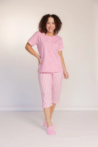 Pijama Aberto Pescador AlgodãoTamanho do P ao GG