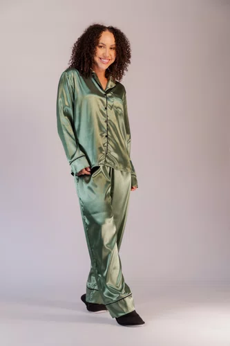 Pijama Americano Cetim Feminino Tamanho do P ao GG