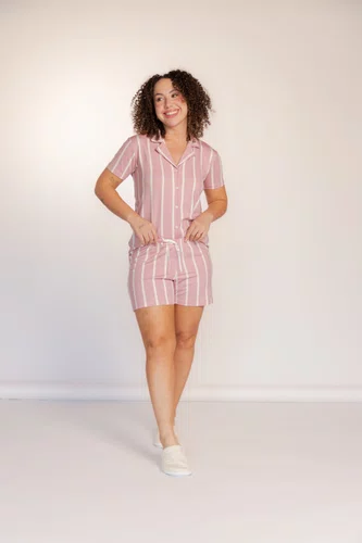Pijama Americano Listra Visco Fine