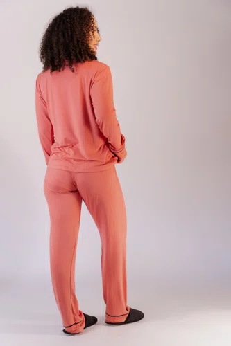 Pijama Americano suede do Tamanho P ao GG