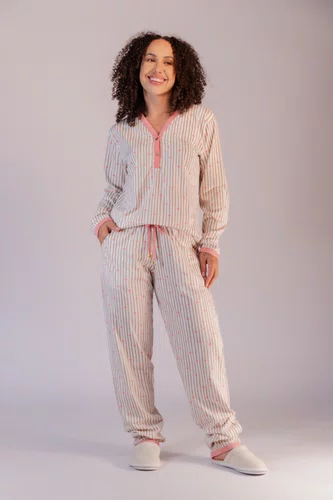 Pijama Feminino 100% Algodão Facilita amamentação do P ao GG