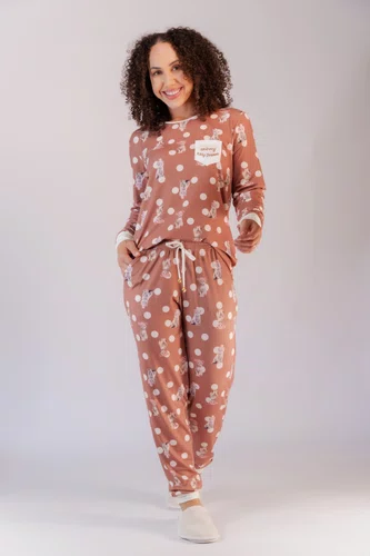 Pijama Feminino Dreams Gato do P ao GG