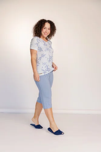 Pijama Feminino estampado pescador