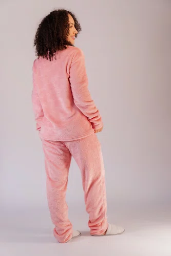 Pijama Feminino Fleece 3D do P ao GG