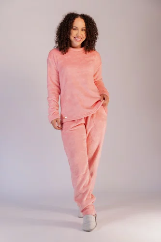 Pijama Feminino Fleece 3D do P ao GG