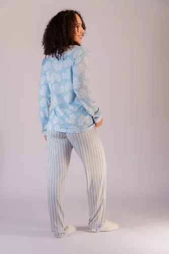 Pijama Feminino Manga Longa Dreams  do P ao GG