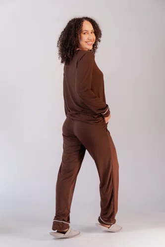 Pijama Feminino Suede do P ao GG