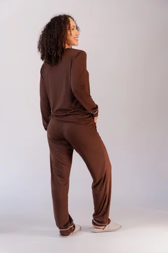 Pijama Feminino Suede do P ao GG