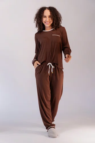 Pijama Feminino Suede do P ao GG