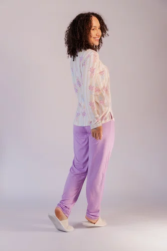 Pijama Feminino Suede P ao GG