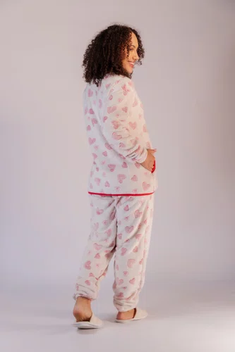 Pijama Fleece feminino do P ao GG