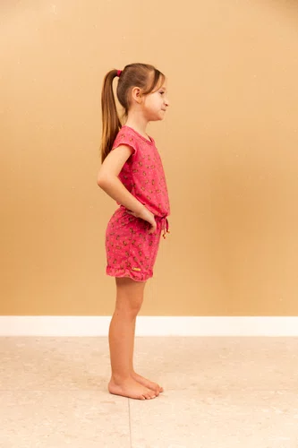Pijama Infantil Short Babado Fru-Fru Liganete 2/4/6/8/10.