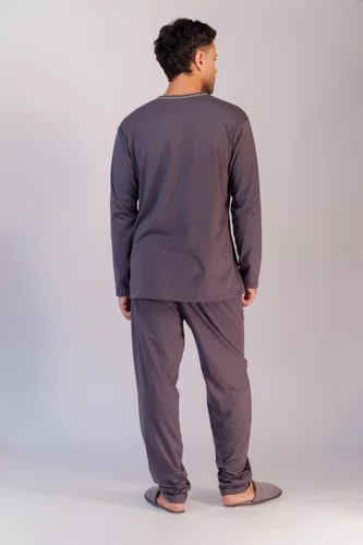 Pijama Masculino 100% Algodão com vivo do P ao GG