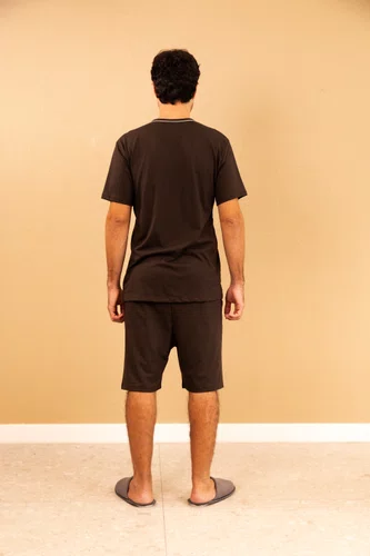 Pijama Masculino Manga curta 100% algodão P ao GG