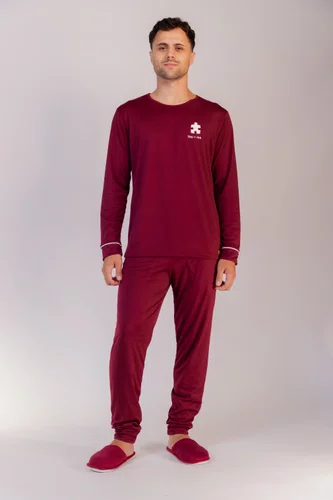 Pijama Masculino Suede Casal do tamanho P ao GG