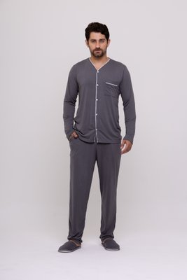 Pijama Masculino Suede com Blusa Aberta