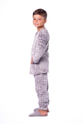 Pijama Estampa Brilha Escuro Masculino Juvenil Fleece