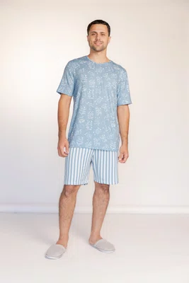 Pijama Masculino manga curta Signus Dreams