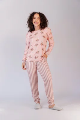Pijama Feminino Dreams do P ao GG Opção mãe e filha