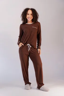 Pijama Feminino Suede do P ao GG