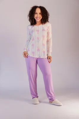 Pijama Feminino Suede P ao GG
