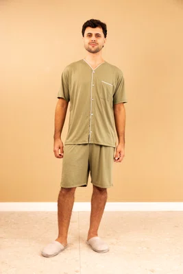 Pijama Masculino manga curta PV Tamanhos do P ao GG