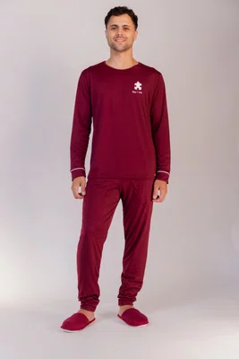 Pijama Masculino Suede Casal do tamanho P ao GG