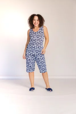 Pijama Regatão e  Bermuda Pescador