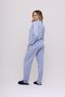 Pijama Americano Estampado Bolso Feminino Suede