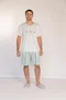 Pijama Masculino Manga Curta Sortido Tamanho P ao GG opção familia