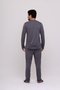 Pijama Masculino Suede com Blusa Aberta