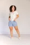 Pijama Feminino Manga Curta Família Dog Visco Lycra