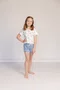 Pijama manga curta  infantil menina  Família Dog Visco Lycra