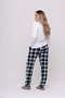 Pijama Feminino Suede Família Xadrez Tamanho do P ao GG
