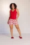 Pijama  Regata Semi Aberta Visco Lycra Bermuda Dreams