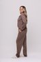 Pijama Americano Blusa Aberta Liso Poliviscose