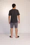 Pijama Blusa Manga Curta Masculino de Liganete