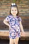 Pijama Curto Americano Estampado Romantic Infantil