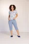 Pijama feminino estampado pescador